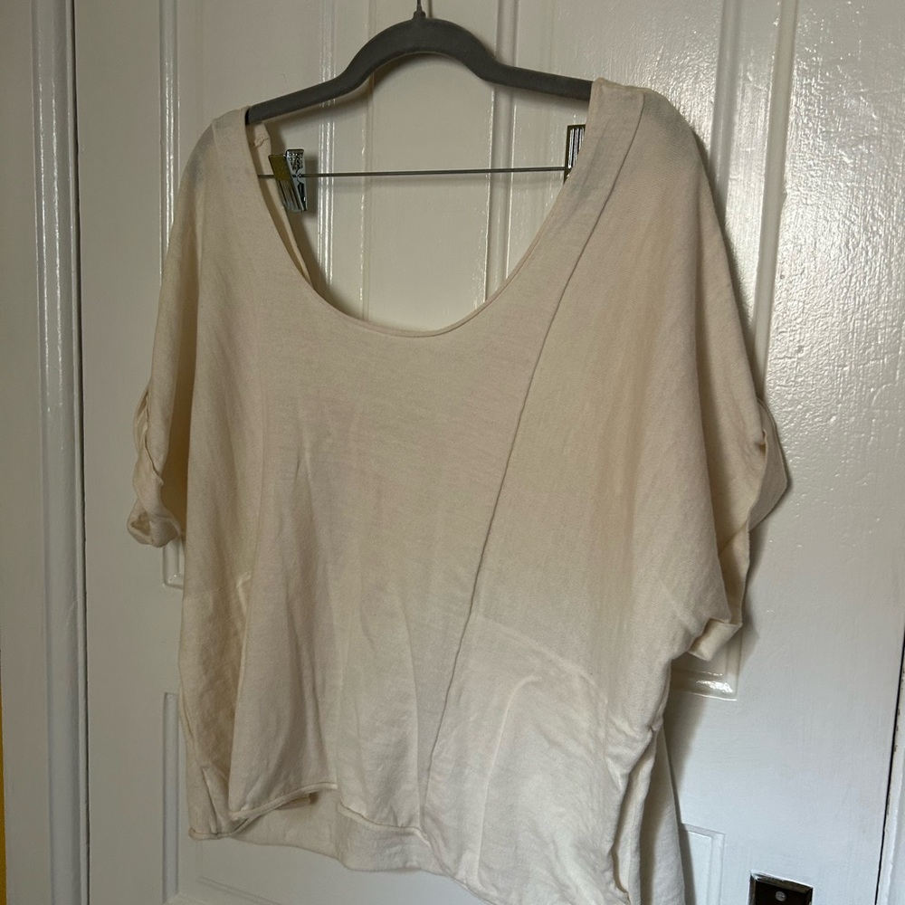 Inhabit Cream Blouse